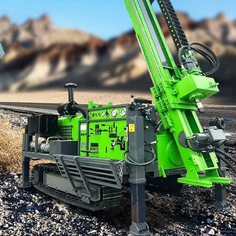 Crawler-Mounted Core Drilling Rig