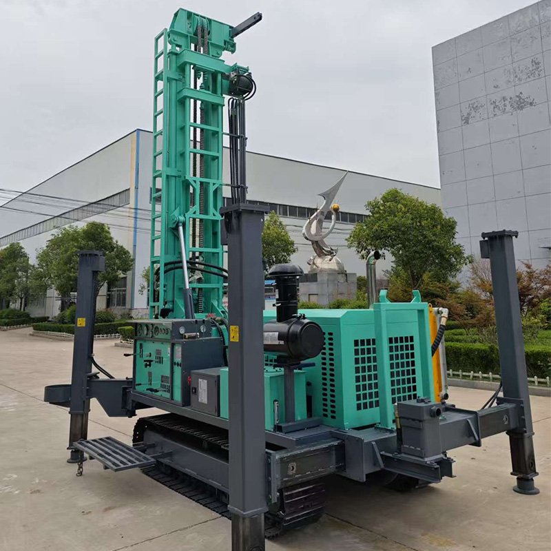 Water drilling machine simple operating system