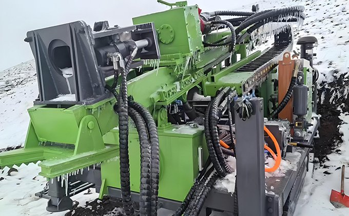 Core Drilling Rig Construction in China