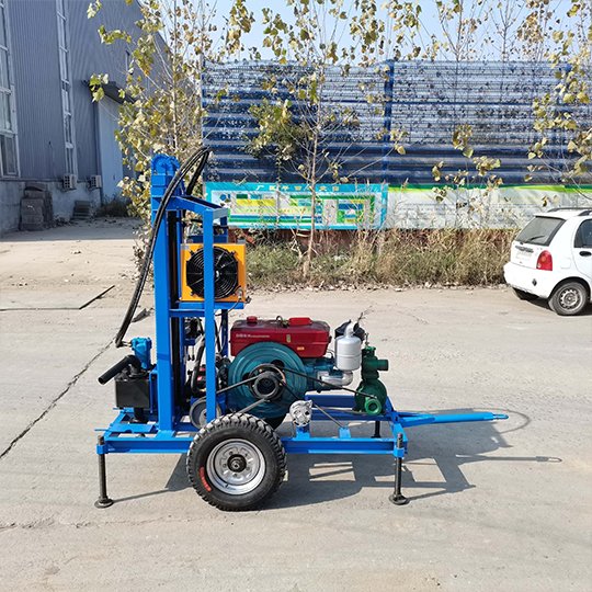 portable hydraulic drilling machine high efficiency