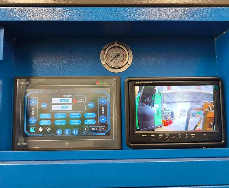 Cameras and Displays on Our Dredging Robots