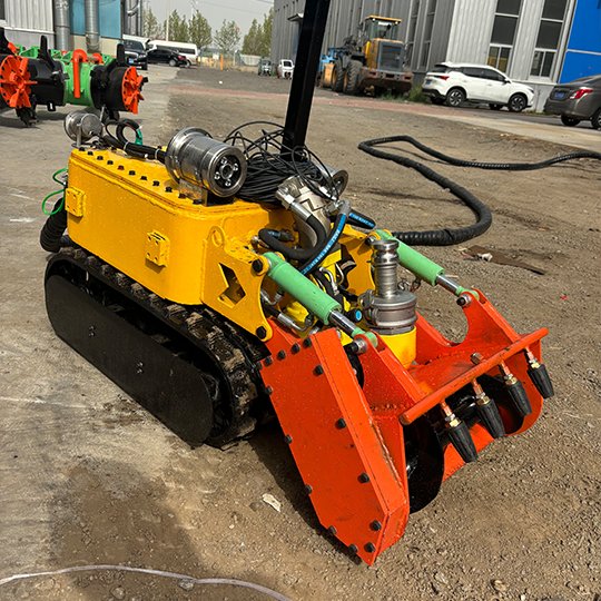 Remote Control Dredging Robot